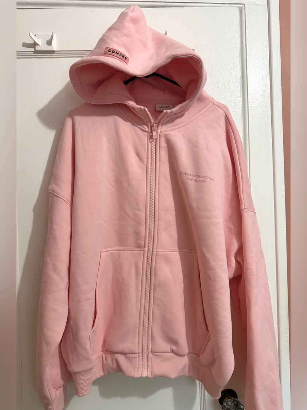 NWT Comfrt Bubblegum Zip Hoodie